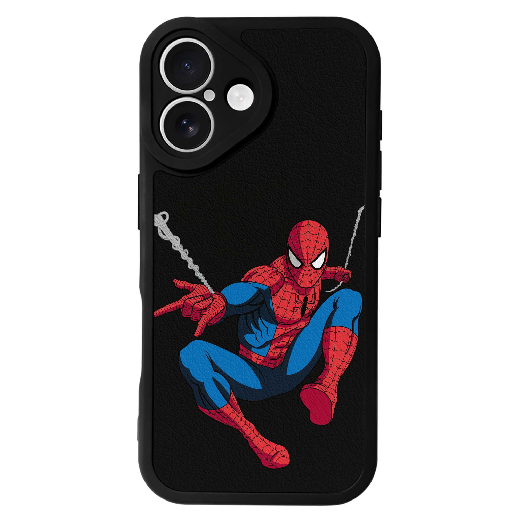 （画像用） アベンジャーズ The Avengers 【iPhone 16シリーズ対応】シリコンスマホケース（レザー調） 材質：シリコン